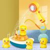 Bath Toys for Baby Duck Sprinkler Boat Electric Bathtub Toy Spray Water Tub Pool Shower Sprinkler Christmas Gift