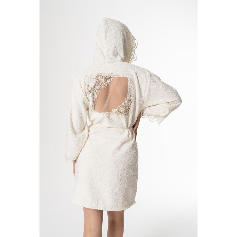 Женский комплект свадебных халатов из 4 предметов из 100% хлопка/полотенце Халат, полотенце, тапочки из полотенца