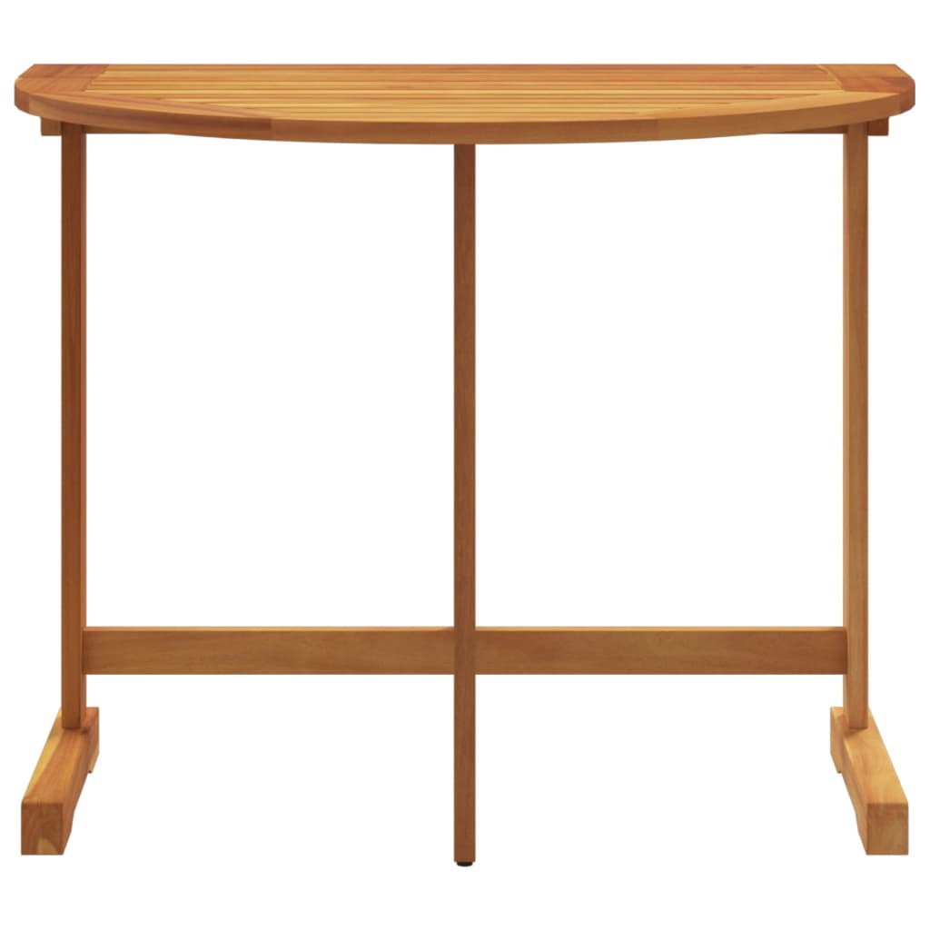 vidaXL Folding Balcony Table 90 x 60 x 72 cm Solid Acacia Wood