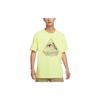 ACG Changing Eye Graphic Print Quick-Dry Short Sleeve T-Shirt Men Tops Bright-Green FJ1128-337