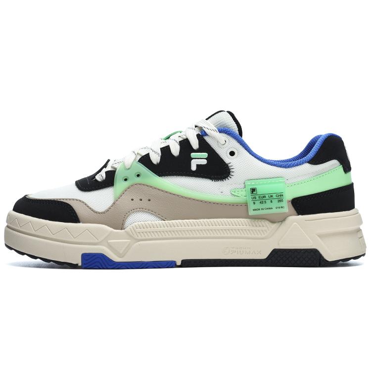FILA FUSION Classic Skate Shoes 'Black White Blue' (Unisex) Skateboard Shoes T12M322201FSP