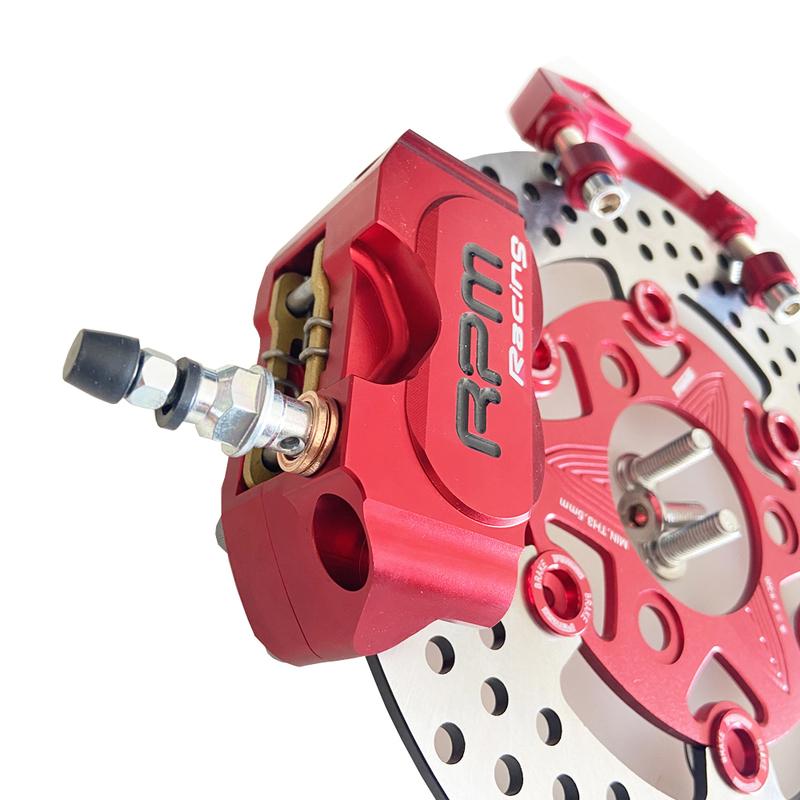 Motorcycle electric Scooter RPM CNC Brake Calipers 220mm Disc Brake Pump Adapter Bracket For modification Brake set