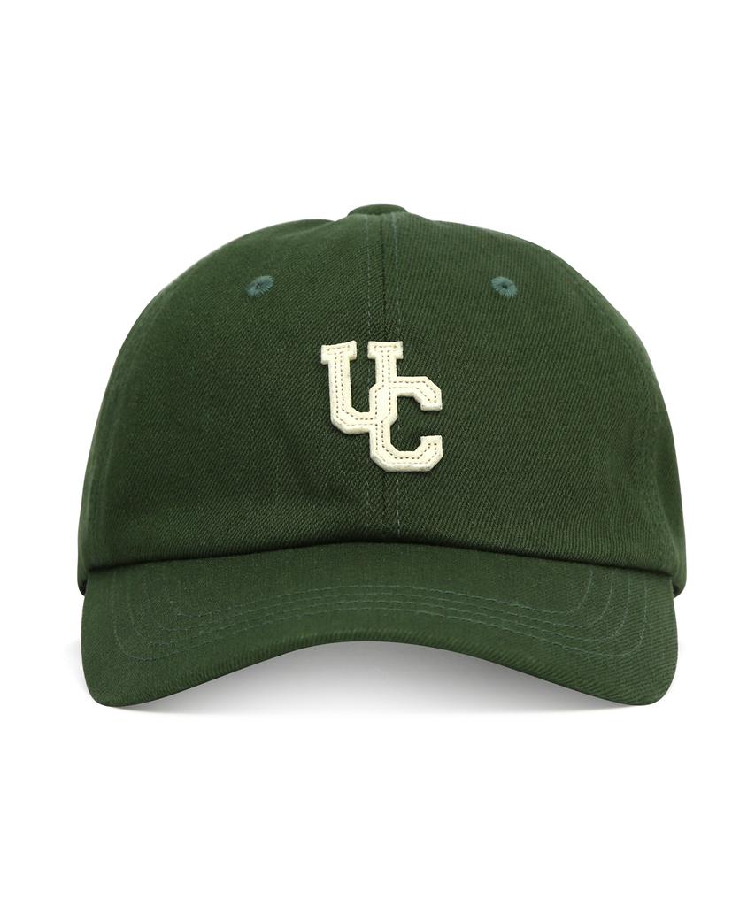Кепка Eondeok Eonteulol из стираного хлопка Uc Overlap / Washed Bb / Зеленый