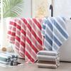 1pc Premium 100% Cotton Bath Towel - Ultra Soft, Highly Absorbent, Colorful Striped Design, 27.6x55.1in, Perfect for Home, Travel, Beach