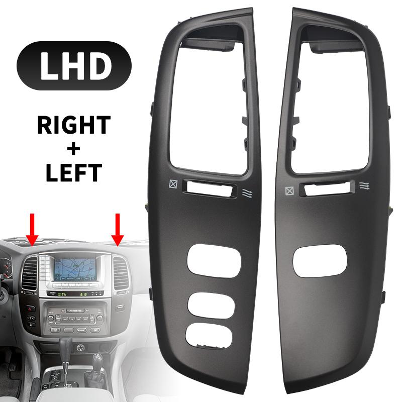 Декоративная панель вентиляционного отверстия кондиционера для Toyota Land Cruiser 100 LC100 FJ100 Ujz100 2003 2004 2005 2006 2007 LHD RHD