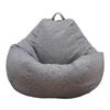 Large Bean Bag Chair Cover Sofa Color Simple Design Indoor Lazy Lounger Cover for Adults and Kids