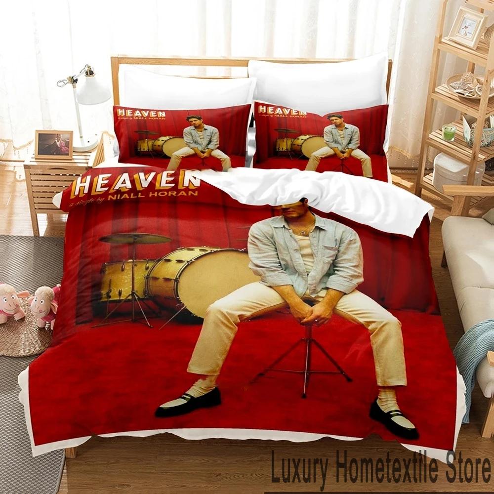 3D Print Niall Horan Bedding Set Boys Girls Twin Queen King Size Duvet Cover Pillowcase Bed Boys Adult Home Textileextile