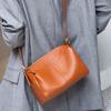 Genuine Leather Women's Bag Premium Sense Niche Shoulder Bag All-in-one Pillow Women's Commuter Underarm Bag Crossbody Bag