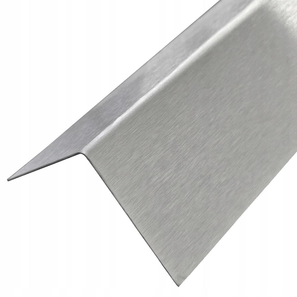 Stainless steel angle finishing strip 50x80x1 10
