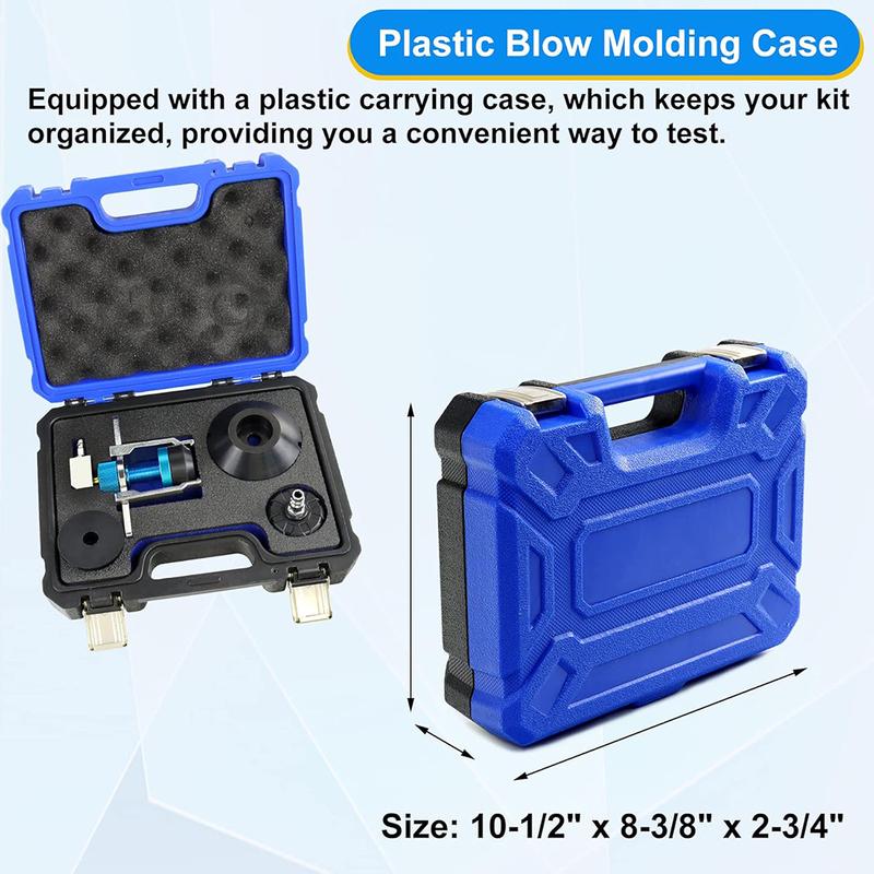 Brake Clutch System Master Cylinder Adapter Kit Brake Bleeder Tool for Car Truck Brake Fluid Replacement