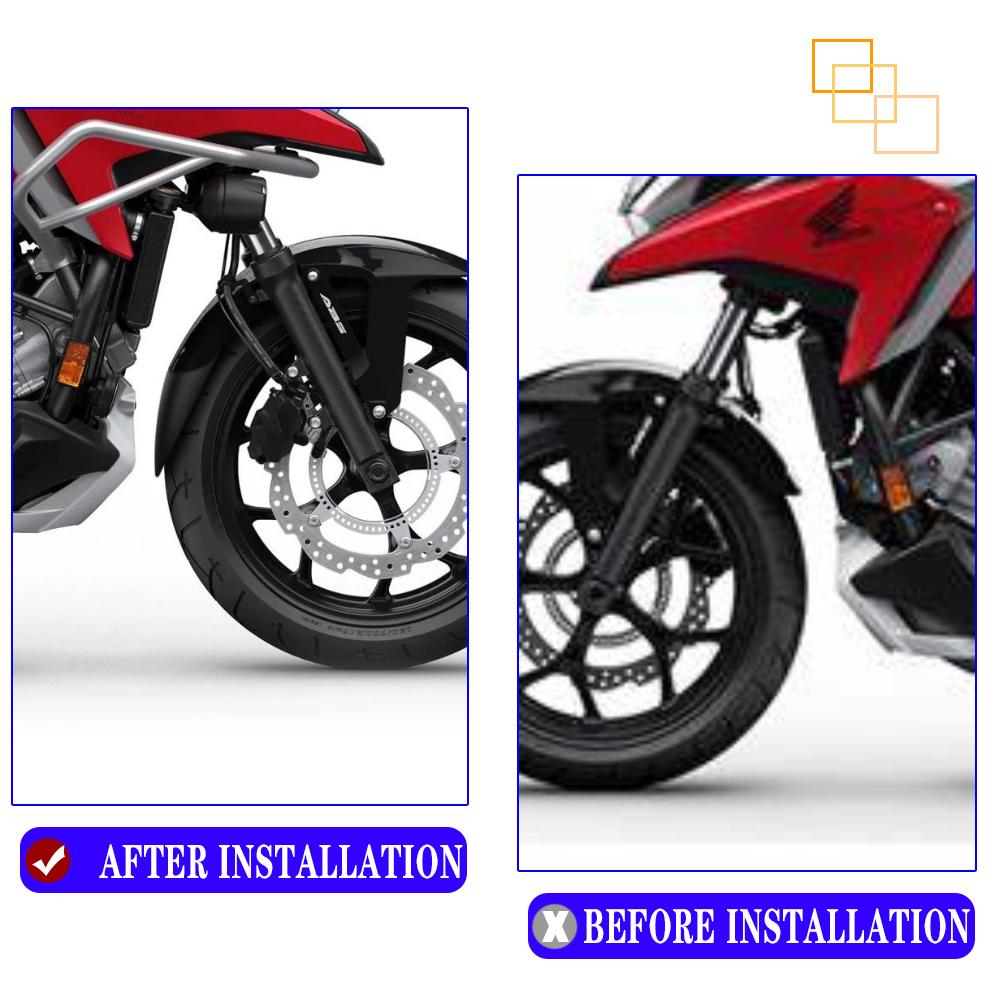 ДЛЯ Honda NC 750 X NC750X новые аксессуары для мотоциклов, черный передний брызговик, расширитель крыла, 2022