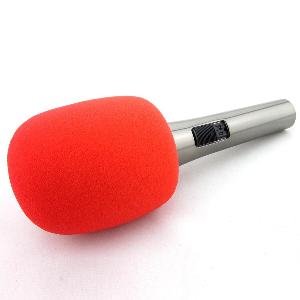 1pcs Large Diaphragm 9color Colorful Handheld Stage Condenser Microphone Windscreen Foam Cover Recording Studio Microfono Sponge