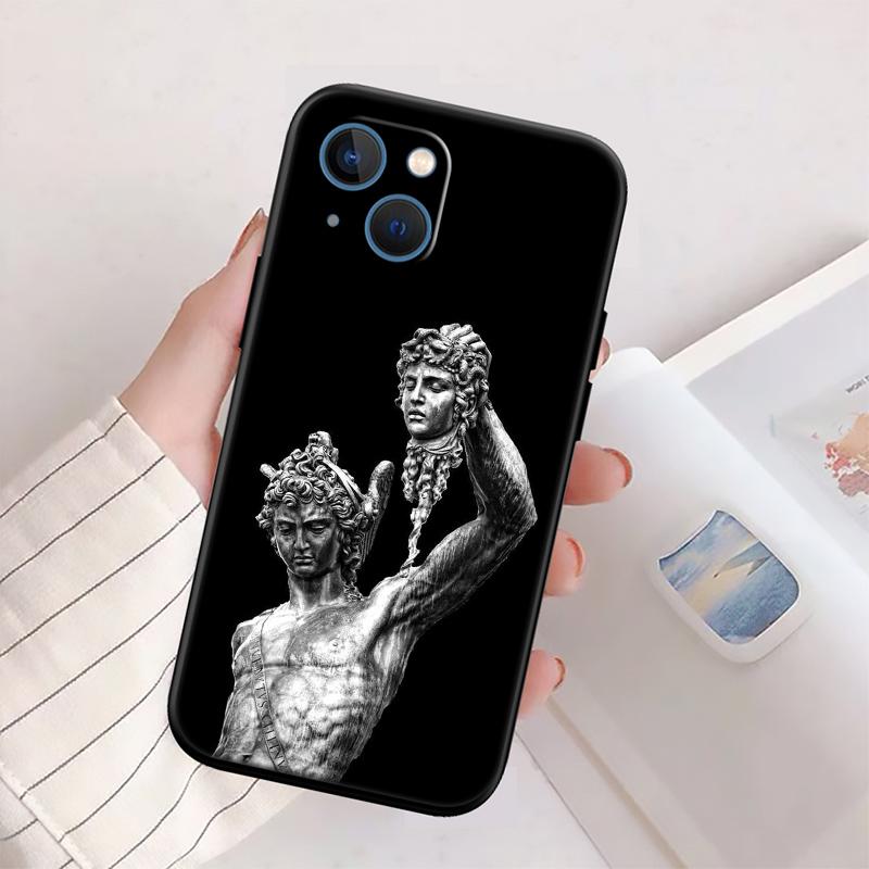 Чехол-ракушка Fresco Adam Sculpture Новый Высококлассный для телефона Redmi Note 13 14 Pro+ Plus A3 A3X 13X 13C 13R 14S 14C 14R