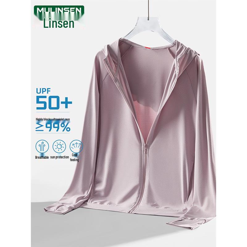 Унисекс летняя куртка MULINSEN из ледяного шелка с защитой от солнца UPF50+