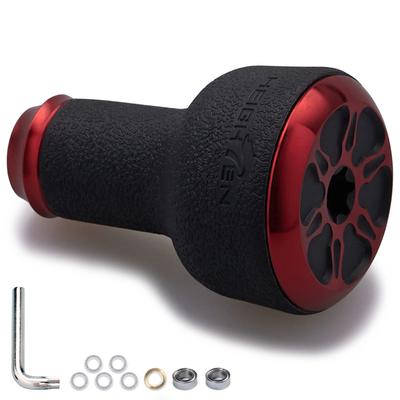 УВЕЛИЧЕННАЯ 24 мм Рукоятка Катушки, Совместимая с Сериями Shimano и Daiwa A и Type TPE, Рукоятка TPE, 10 г, (Тип S), (красный) (426)