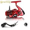 SOUGAYILANG Spinning Fishing Reel13+1 Ball Bearings Red Lure Fishing Reels for Boating Fishing