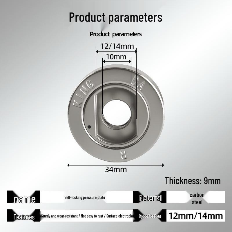 Угловая шлифовальная машина Универсальный набор фланцевых шайб для корончатого сверла с защитой от заклинивания