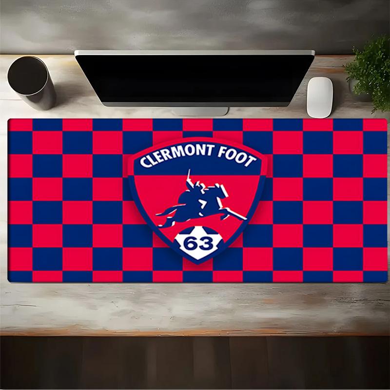 Clermont Foot Crest Design Mouse pad, Gaming Mouse Pad, keyboard pad, Desk Decor for computer notebook Fan Gift Birthday Gift