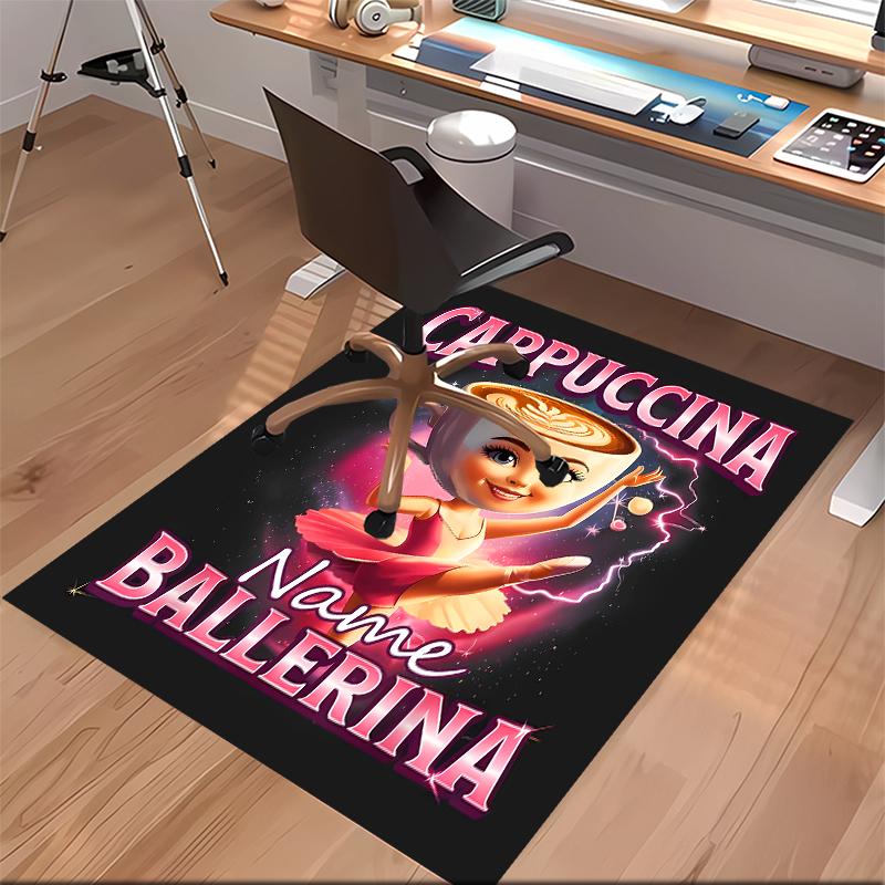 Custom personalization Italian Brainrot animal Print Area Rug - Soft, Washable Non-Slip Indoor Mat,Living Room,Home&Office Decorative Rug