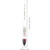 Balacoo Sea Water Densitometer Brine Hydrometer High Precision Salinity Hydrometer Densitometer for Aquarium, Saturated Fish Tank, In Both Fahrenheit