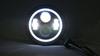 Ranzek Harley LED Headlight, 7 Inch Hi/lo Beam, LED Jeep Wrangler with DRL Function,