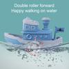 Скоростная лодка для ванны, развивающая интеллект, отношения между родителями и детьми, быстро сохнет, заводные игрушки, скоростной корабль для купания ребенка для детей