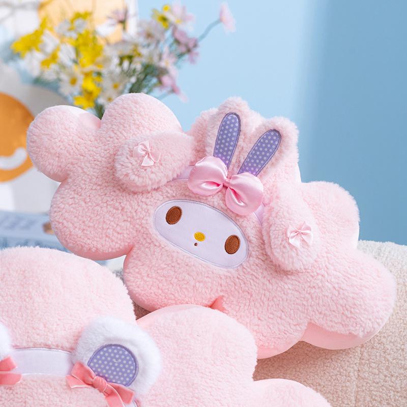 Уютные мягкие игрушки My Melody Большого размера Сладкое пианино Пушистый друг Мягкая подушка для броска Подушка для спины Декор комнаты Сувениры Девочка