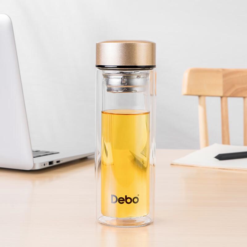 Стеклянная кружка DeBo с двойными стенками, 320 мл