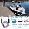 1.2m/3.3ft Boat Dock Lines Cords Docking Rope for Kayak Watercraft Jet Ski Pontoon Canoe Power Boat Mooring Rope Accessories