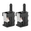 2Pcs Fuel Hose Connector for Yamaha 6mm Fuel Line Marine Outboard Engine Tank