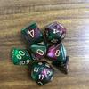 7Pcs/set Gift For TRPG DND 7-Die Table Game DND Dice Polyhedral Dice Game Dice