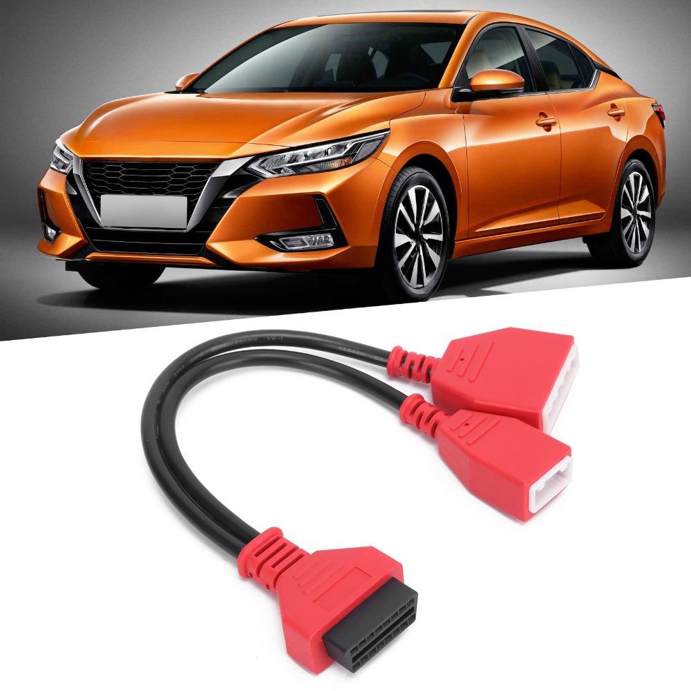 Кабель-обходчик OBD2 16+32 контакта Розовый диагностический кабель OBD2 Удлинительный кабель OBD2 Диагностический инструмент