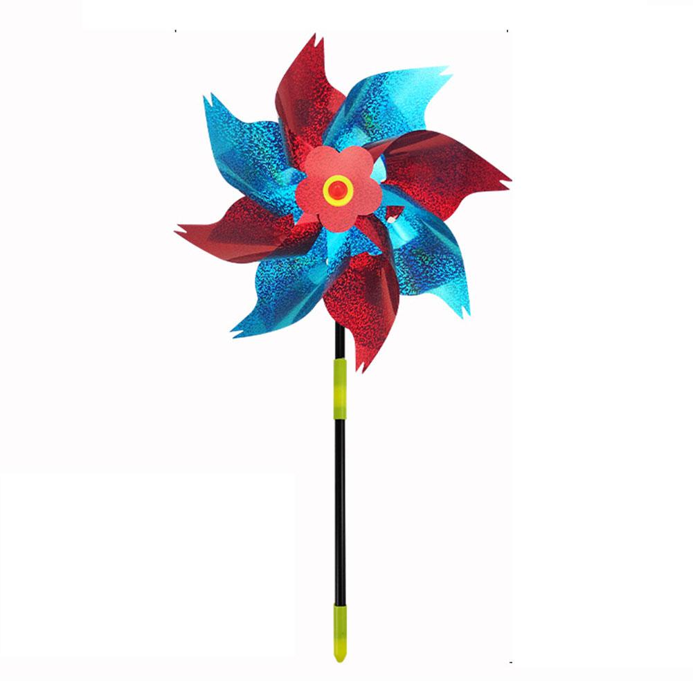 Ветряная мельница для отпугивания птиц, светоотражающие вертушки, ветряные вертушки для садового декора Outdoo L2F9