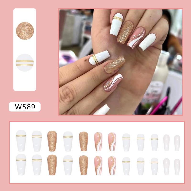 Летние красочные свежие и милые цветы европейские и американские накладные ногти однотонные матовые элементы нейл-арта модные украшения для ногтей