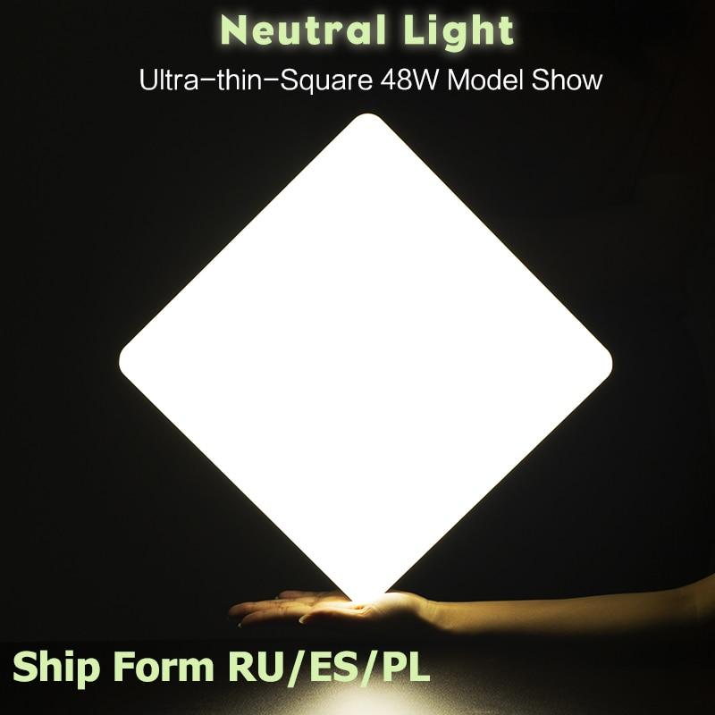 Square Led Ceiling Lamp Indoor Lighting 20w 30w 50w Ceiling Light for Bedroom Living Room