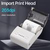 Портативный   Термопринтер 2 дюйма Беспроводной USB Принтер Чеков Билетов с Рулоном Бумаги 57 мм Совместимый с       для Resta