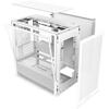 Boitier moyen-tour micro-ATX - NZXT - H3 Flow - Airflow remarquable - Blanc - GPU grand format