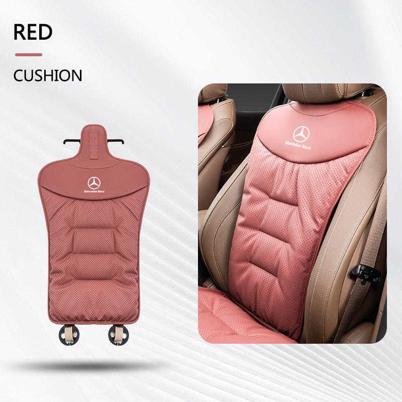 ZHM3   Keyring Car Seat Cushion Perforated Breathable For Mercedes Benz A B C E Class GLS GLA GLK GLC CLS CLA AMG W204 W205 W212 W463