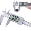 Цифровой электронный штангенциркуль с ЖК-дисплеем, пластиковый микрометр, цифровой штангенциркуль, измерительный инструмент