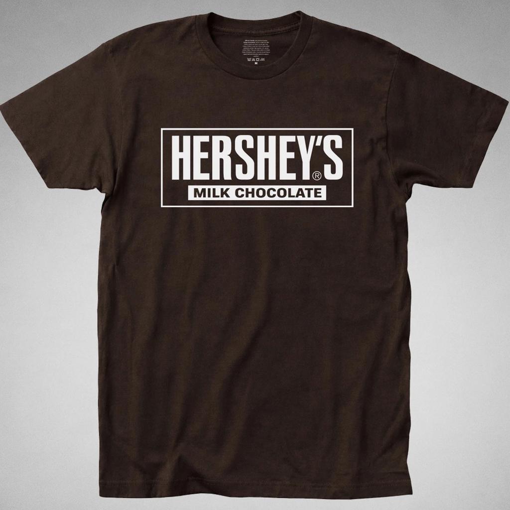 Молочный шоколад Hershey's ФУТБОЛКА ретро 80-е 90-е y2k коко кока сморс футболка винтаж