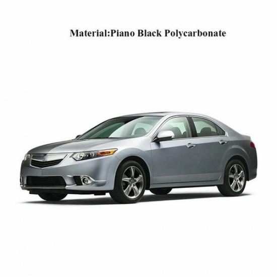 Наклейки на стойки 6 шт. Отделка дверей Отделка окон Подходят для Acura TSX 2009-2014