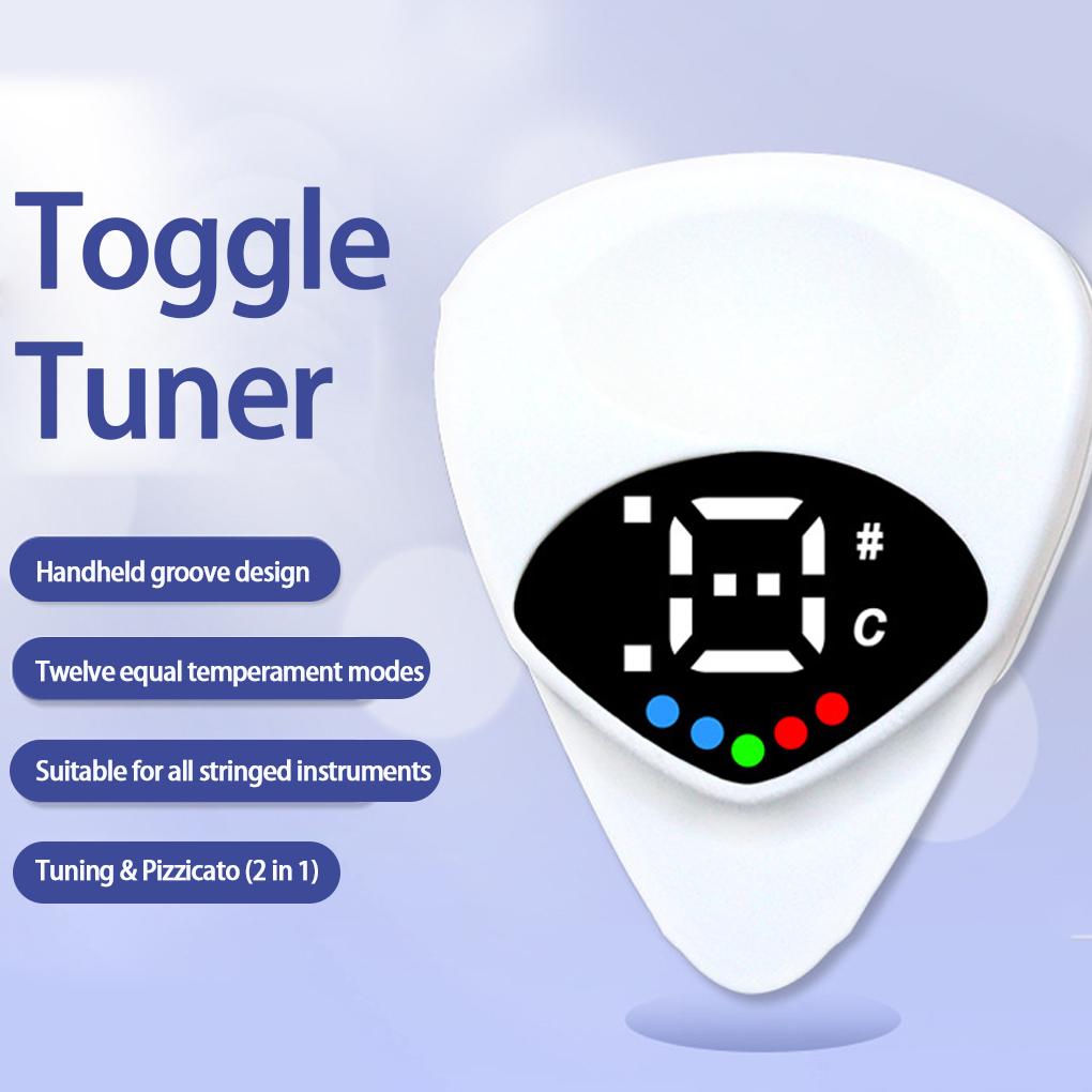 Snark Гитарный Тюнер Цифровая Настройка со Светодиодным Дисплеем 2-в-1 Гитарный Тюнер и Медиатор Подарки для Гитар А