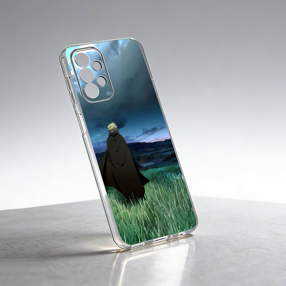Anime Vinland-d Saga Thorfinn Phone Case Transparent Silicone Soft For Samsung S25,S24,S21,S22,S23,S30,Ultra,S20,Plus,Fe