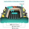2 Person 3 Layer PVC Inflatable Boat PVC Inflatable Fishing Boats 110 Silk Laminated Kayak Rowing Canoe 180KG Load Sport Race
