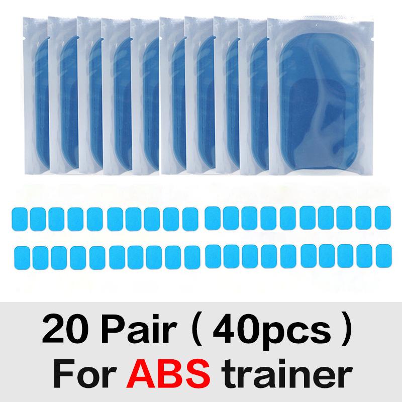 Гелевые подушечки для EMS, тренажер для бедер и живота, ABS, стимулятор мышц, сменный массажер, гель-патч