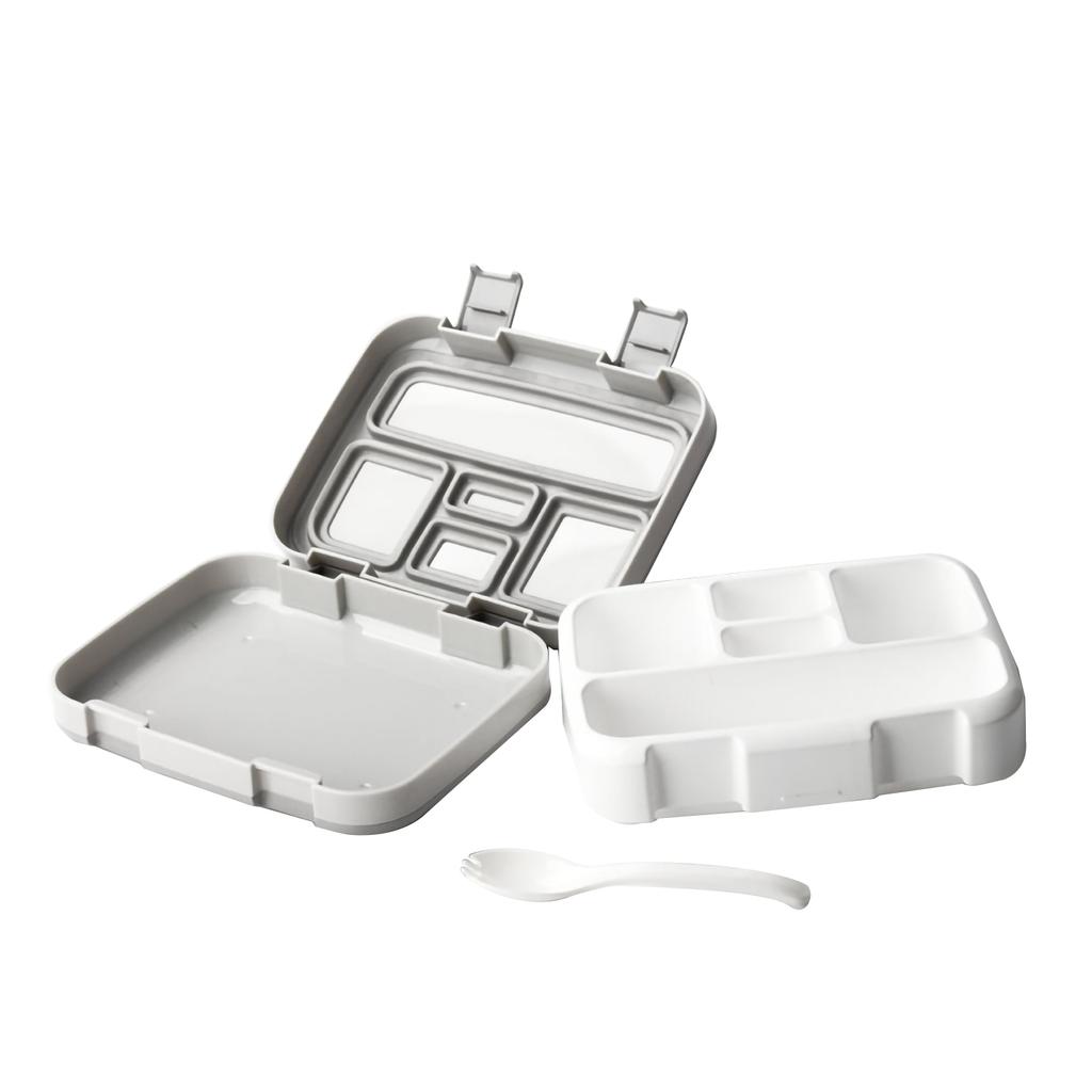 4/5 Squares Multifunctional Leak-Proof Bento Box Portable Lunch Sealed Salad Fruit Tableware Box Picnic Food Storage Container