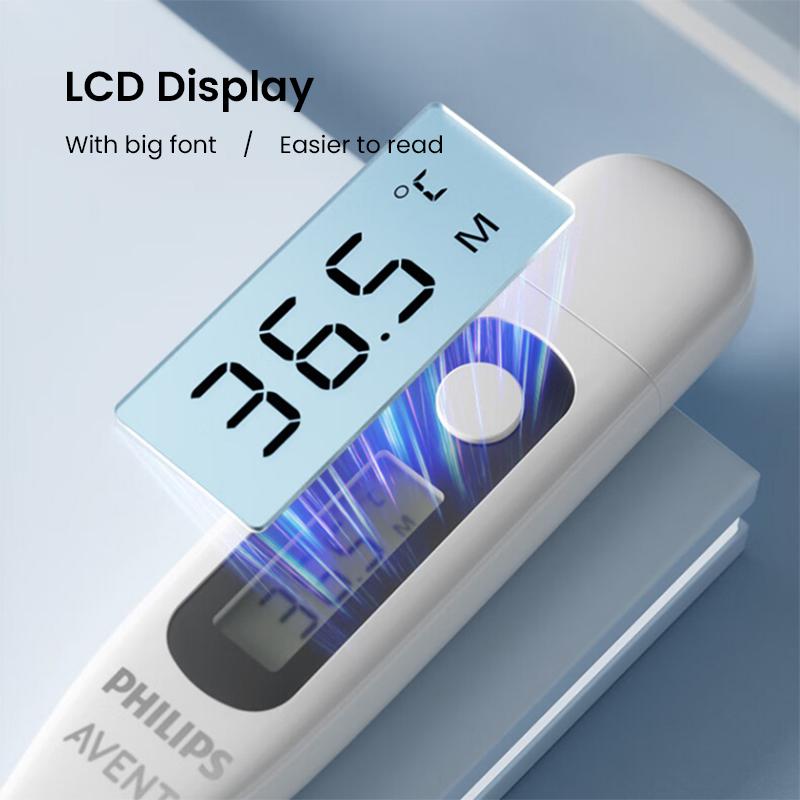 Philips Электронный термометр Avent для подмышечной полости рта для детей и младенцев, измерение температуры в домашних условиях с высокой точностью AET-E301