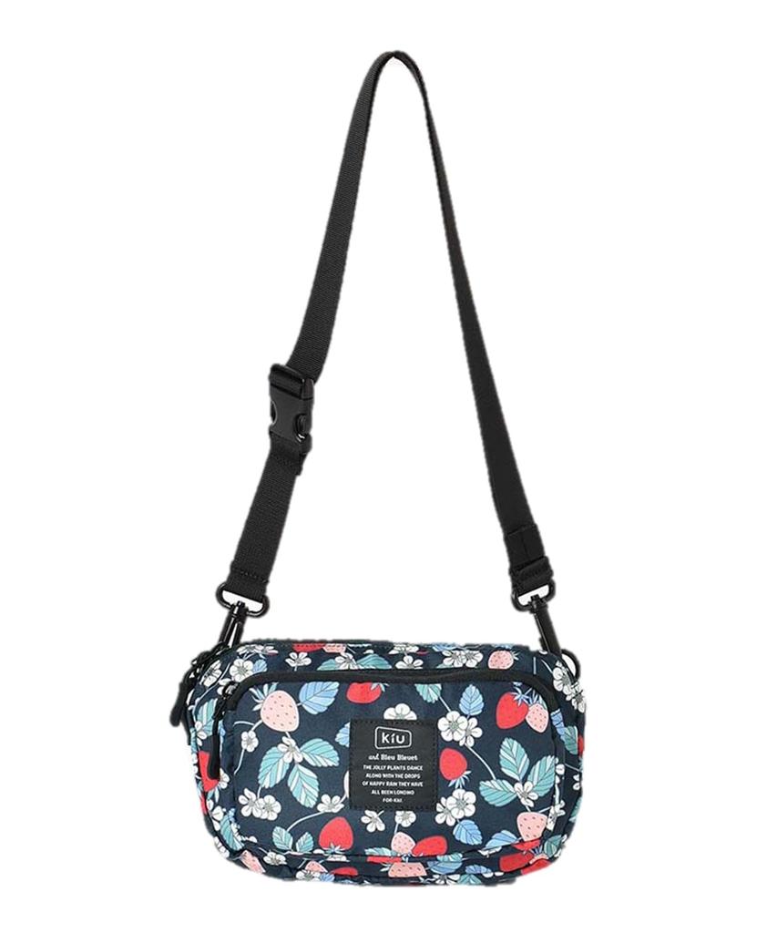 and KiU 300D Front Pocket 140g Mini Shoulder Bag Suitable for Outdoor Travel Cute and Stylish Unisex KiU BleuBleuet 2-Way Bag/Waist Pouch/Sub -