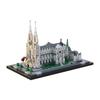 Gobricks MOC-214496 St. Собор Святого Патрика 1:800 Строительных Блоков Игрушки Подарок