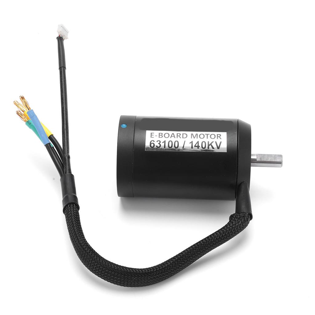 63100 140kv Brushless Motor for Electric Mountain Bike for Electric Skateboard 5kw Glues Filled10mm D Shaft